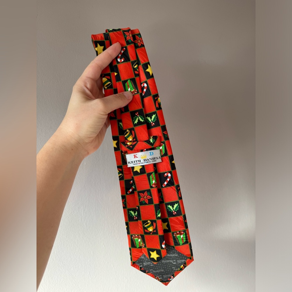 Keith Daniels Festive‎ Whimsical Holiday Men's Neck Tie